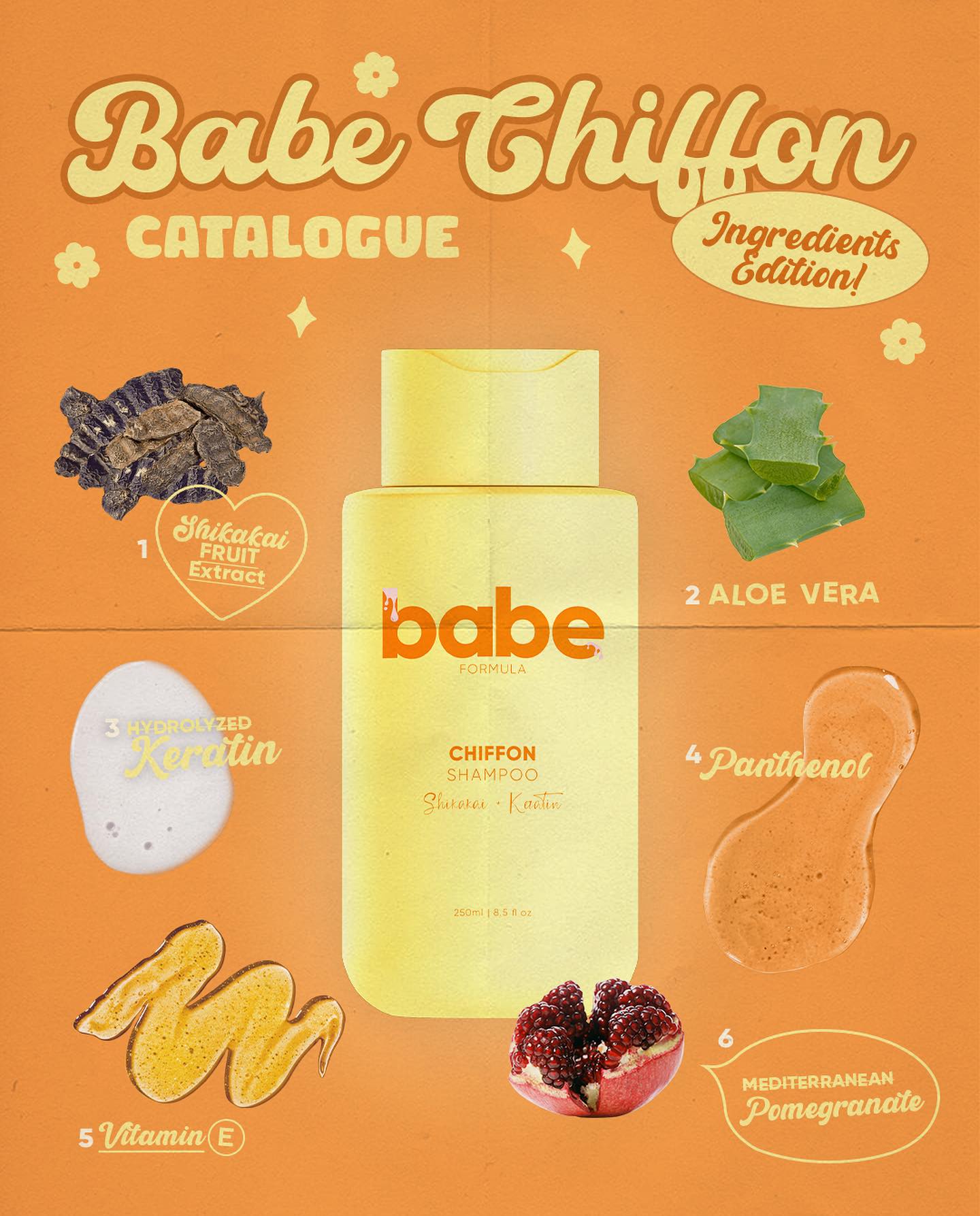 Babe Formula Chiffon Shampoo - 250ml