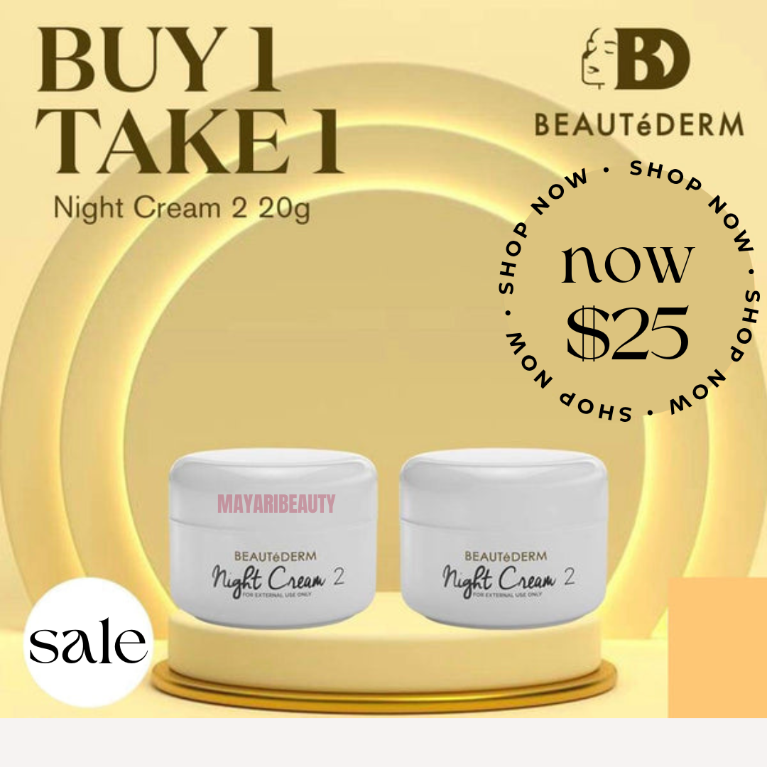 Night Cream 2 – Moisturizing BUY 1 TAKE 1