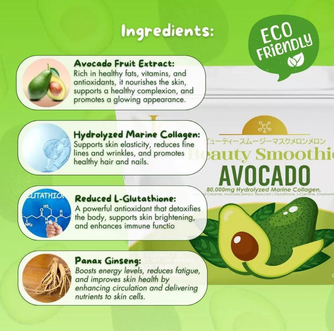 BEAUTY SMOOTHIE AVOCADO