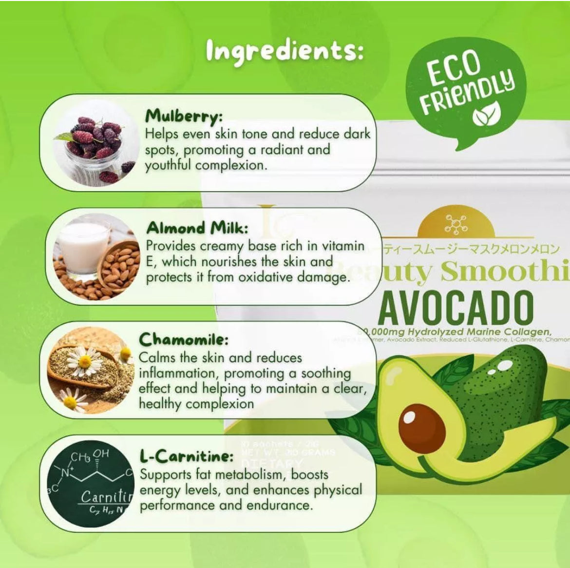 BEAUTY SMOOTHIE AVOCADO