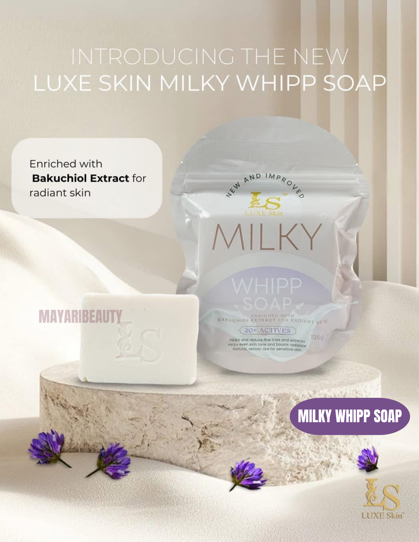 MILKY WHIPP SOAP (NEW AND IMPROVED)