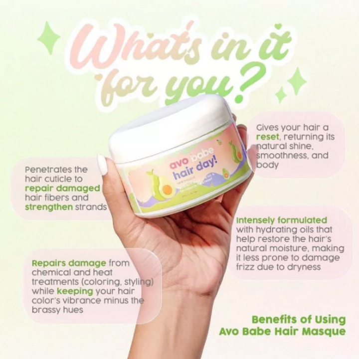 Babe Formula Avo Babe Hair Masque - Tub (450g)