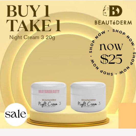 Night Cream 3 - Anti-Aging BUY 1 TAKE 1