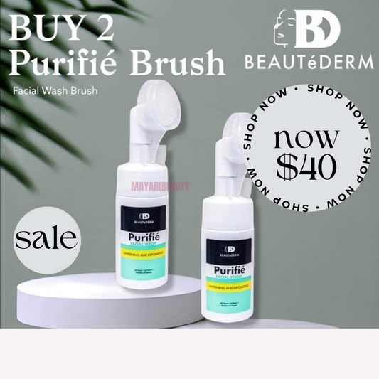Purifie Facial Cleanser with Pump Brush (100ml) BUY 1 TAKE 1