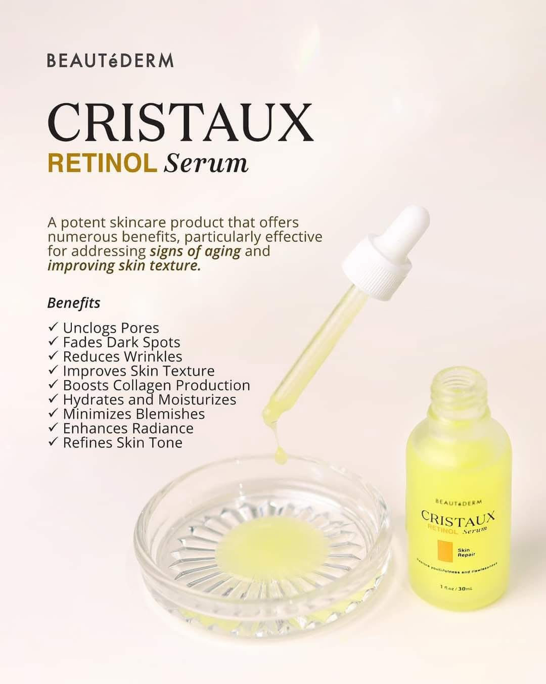 CRISTAUX RETINOL SERUM SKIN REPAIR