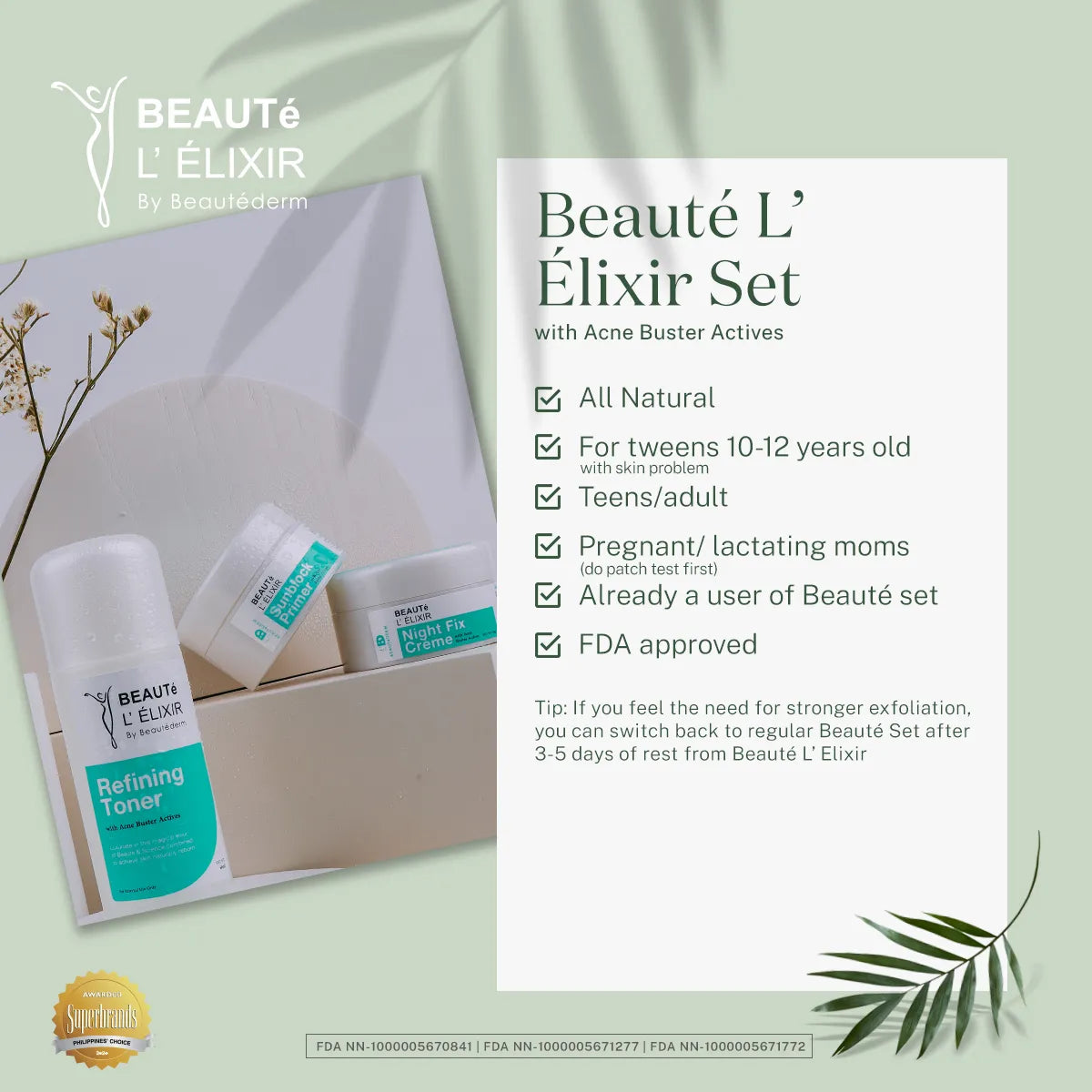 Beaute L’ Elixir Set