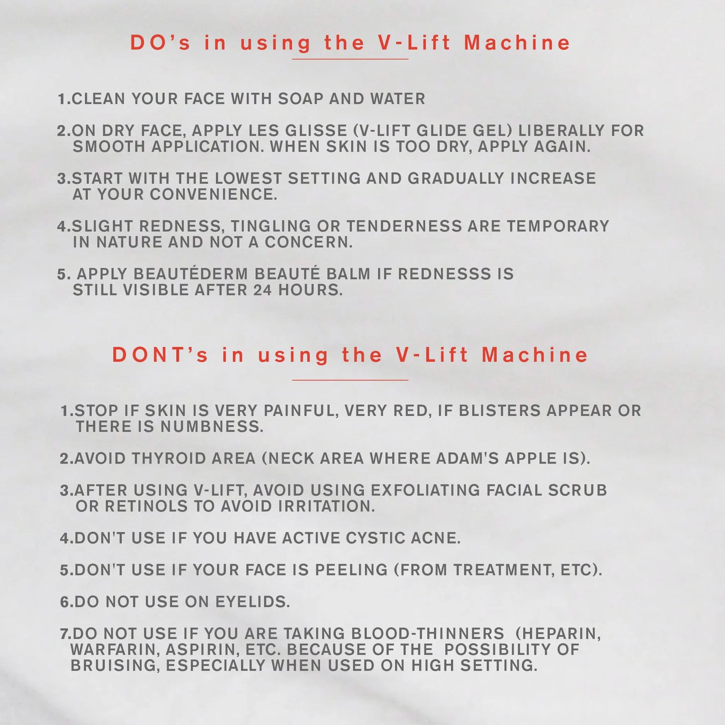 V-Lift Machine (RF Skin Lifting Machine)