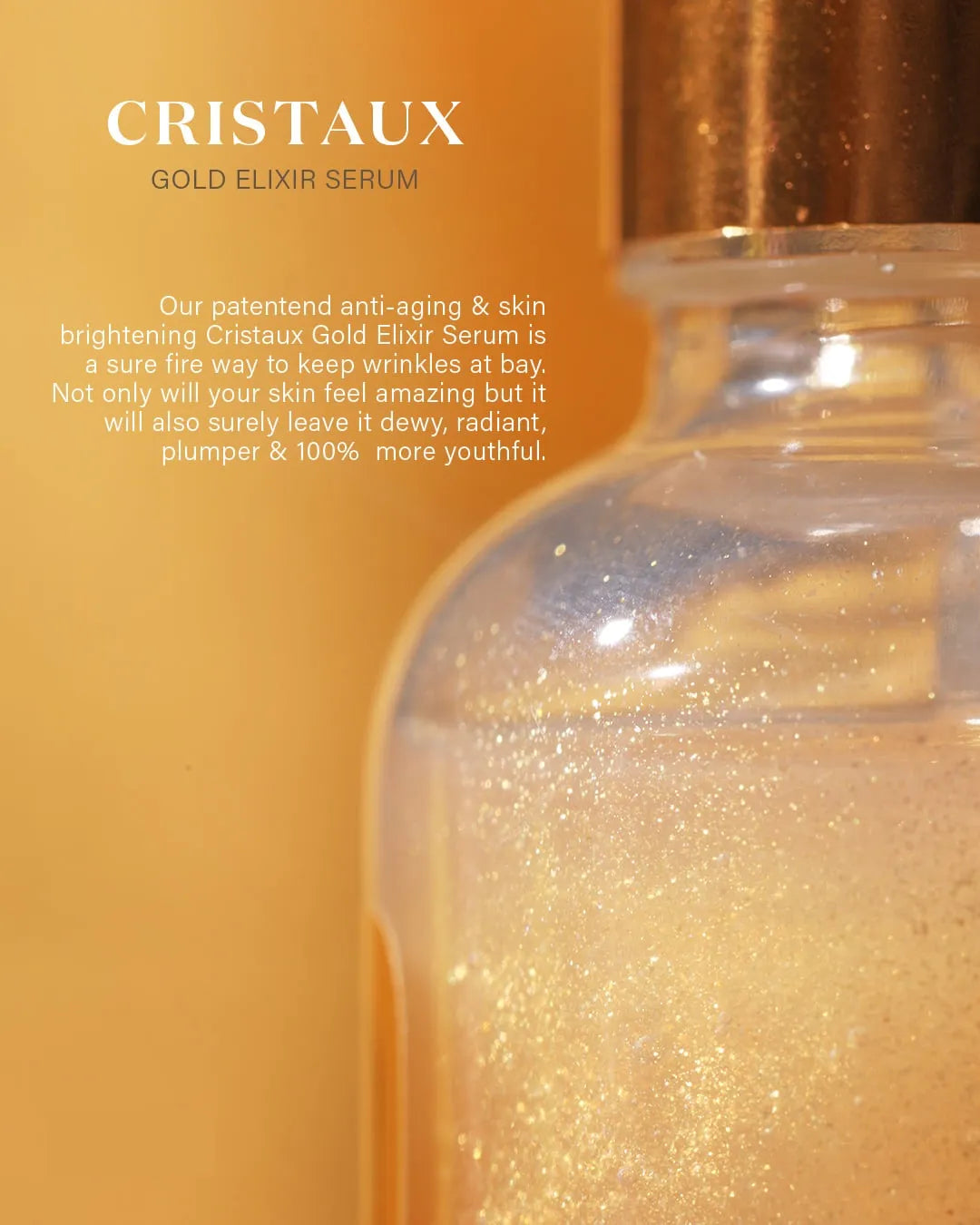 Cristaux Gold Elixir Serum