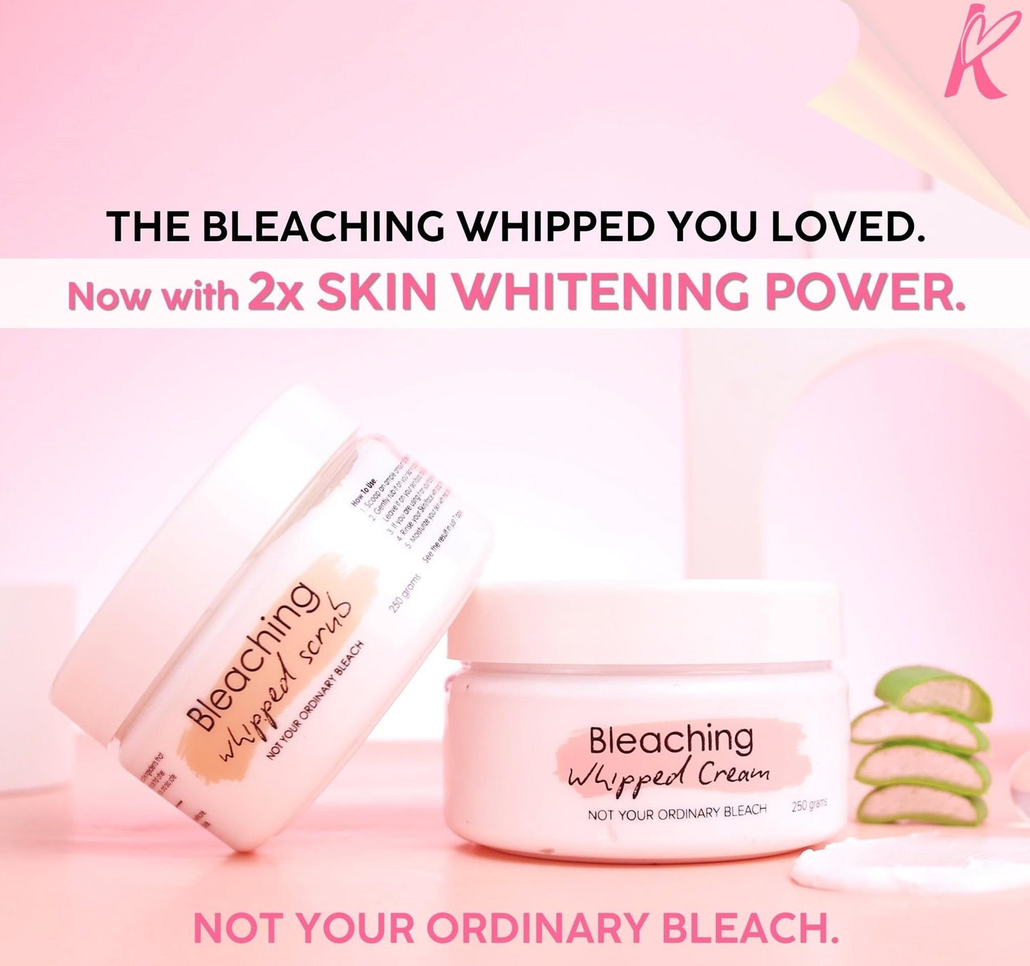 Bleaching Whipped Cream