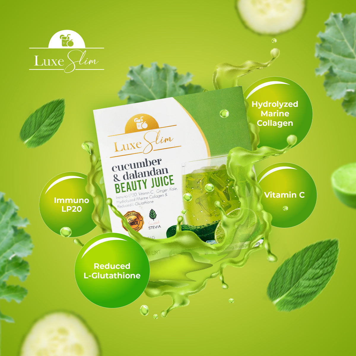 Cucumber Dalandan Beauty Juice