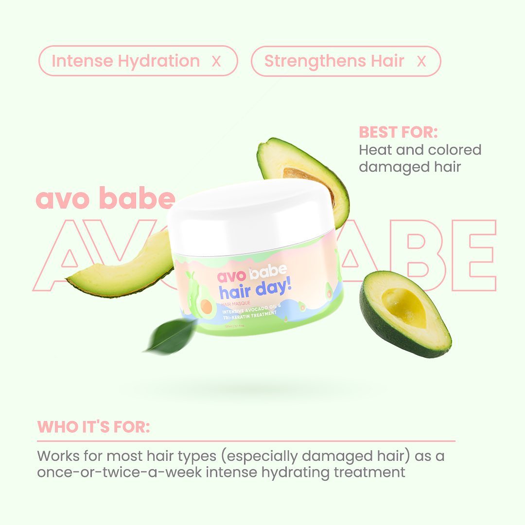 Babe Formula Avo Babe Hair Masque - Tub (450g)